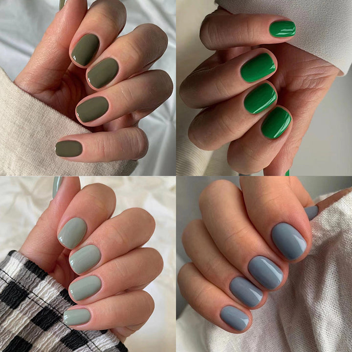 Kreative Nagelkunst mit eleganter Hochglanz-Oberfläche Karnz