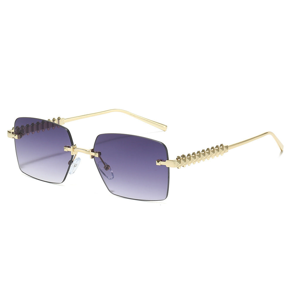 Damen Sonnenbrille mit einzigartigem Spitzen-Rahmen Karnz