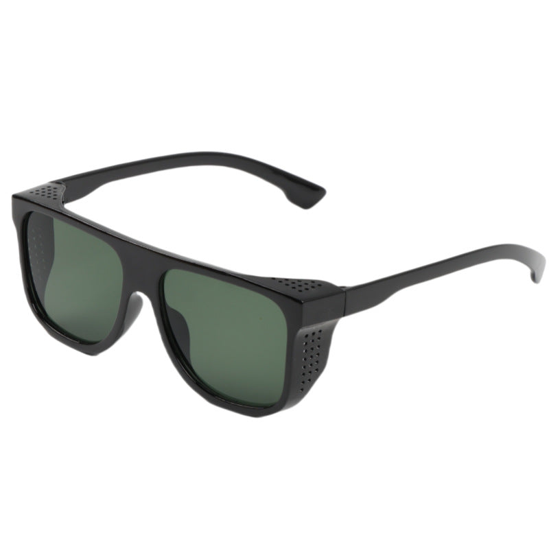Damen modische Oversized-Sonnenbrille mit einzigartigem Akzent Karnz