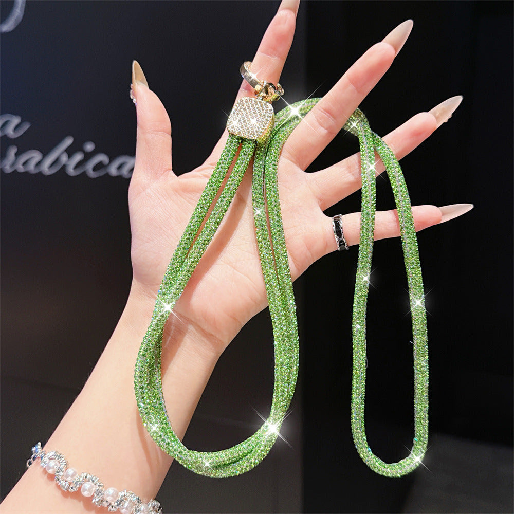 Rhinestone-besetzte Brillenband Karnz