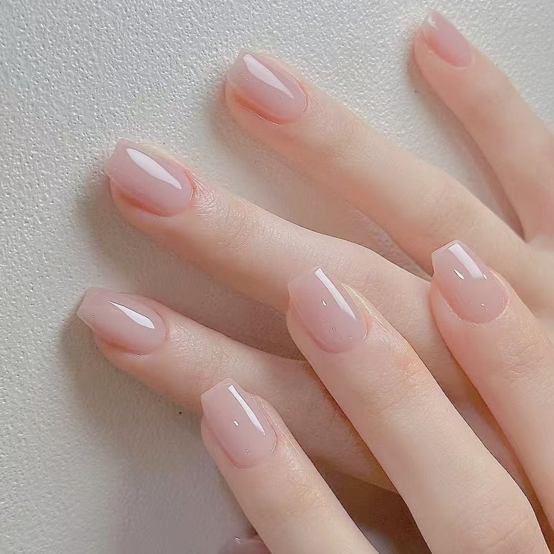 Klassisches Glänzendes Press-On Nagelset
