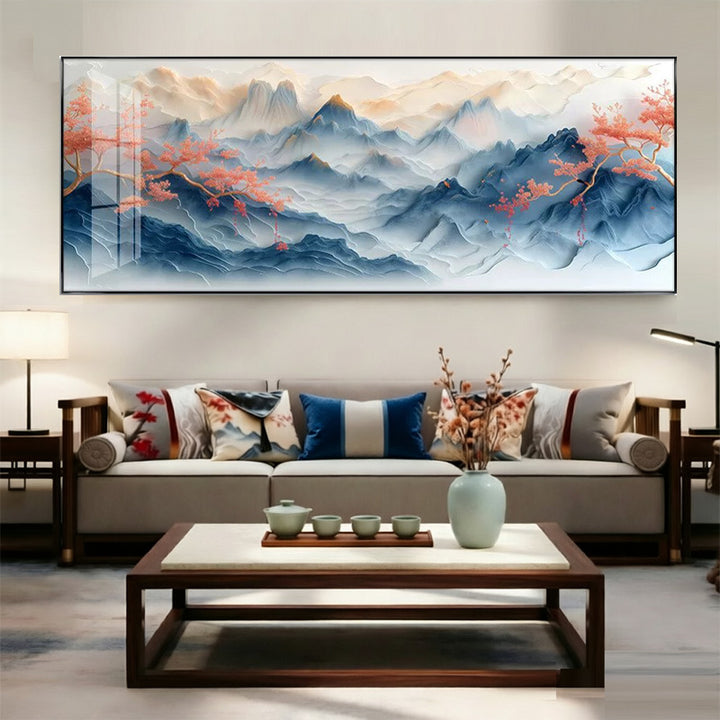 Dekorative Landschafts Leinwand Kunst