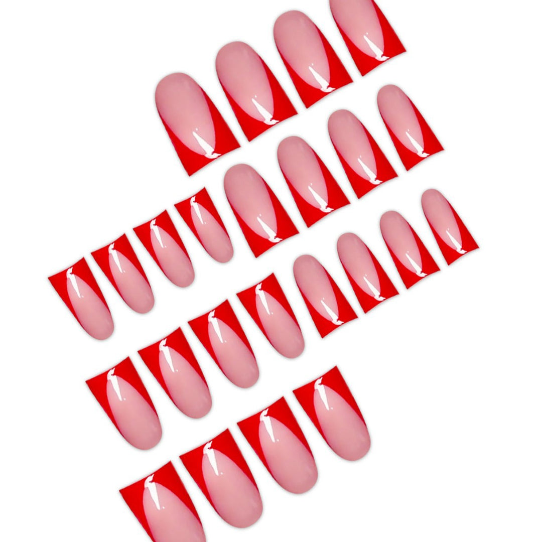 Quadratische Spitze Acryl-Nagelerweiterungen Karnz