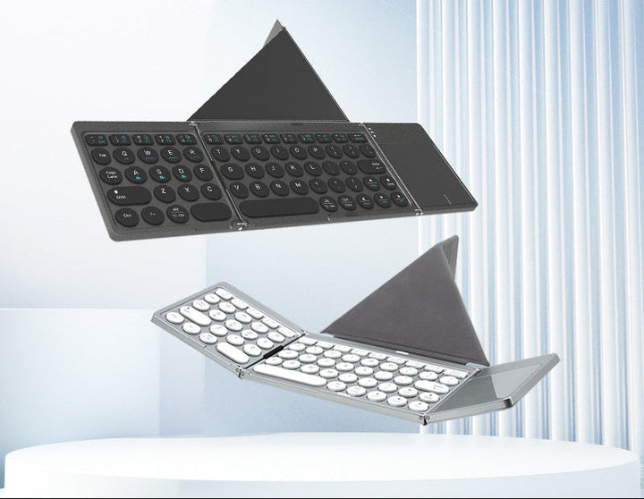Ultra-dünnes Bluetooth-Faltkeyboard mit Touchpad Karnz