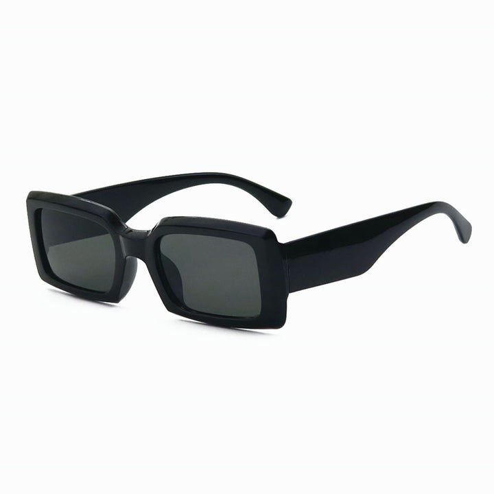Zeitgenössische Matte Quadratische Sonnenbrille Karnz
