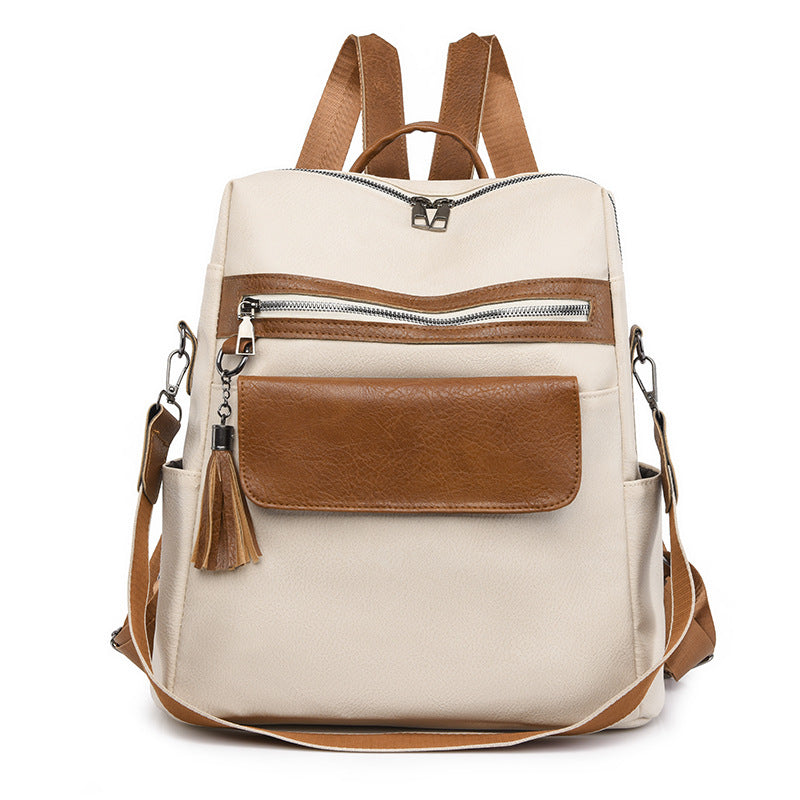 Multi-Funktionaler Kunstleder-Rucksack Karnz