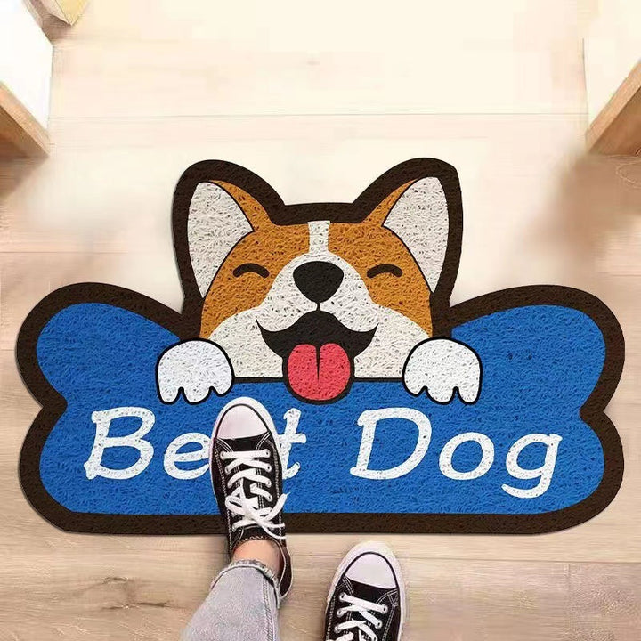 Cartoon Hund Thema Fußmatte