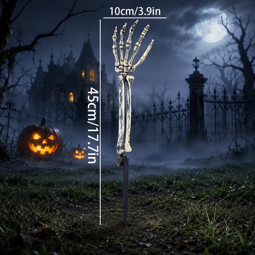 Gruselige Halloween Deko-Skelett-Baumstämme Karnz