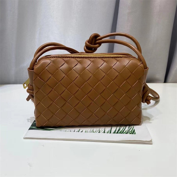 Elegante Geflochtene Umhängetasche Karnz