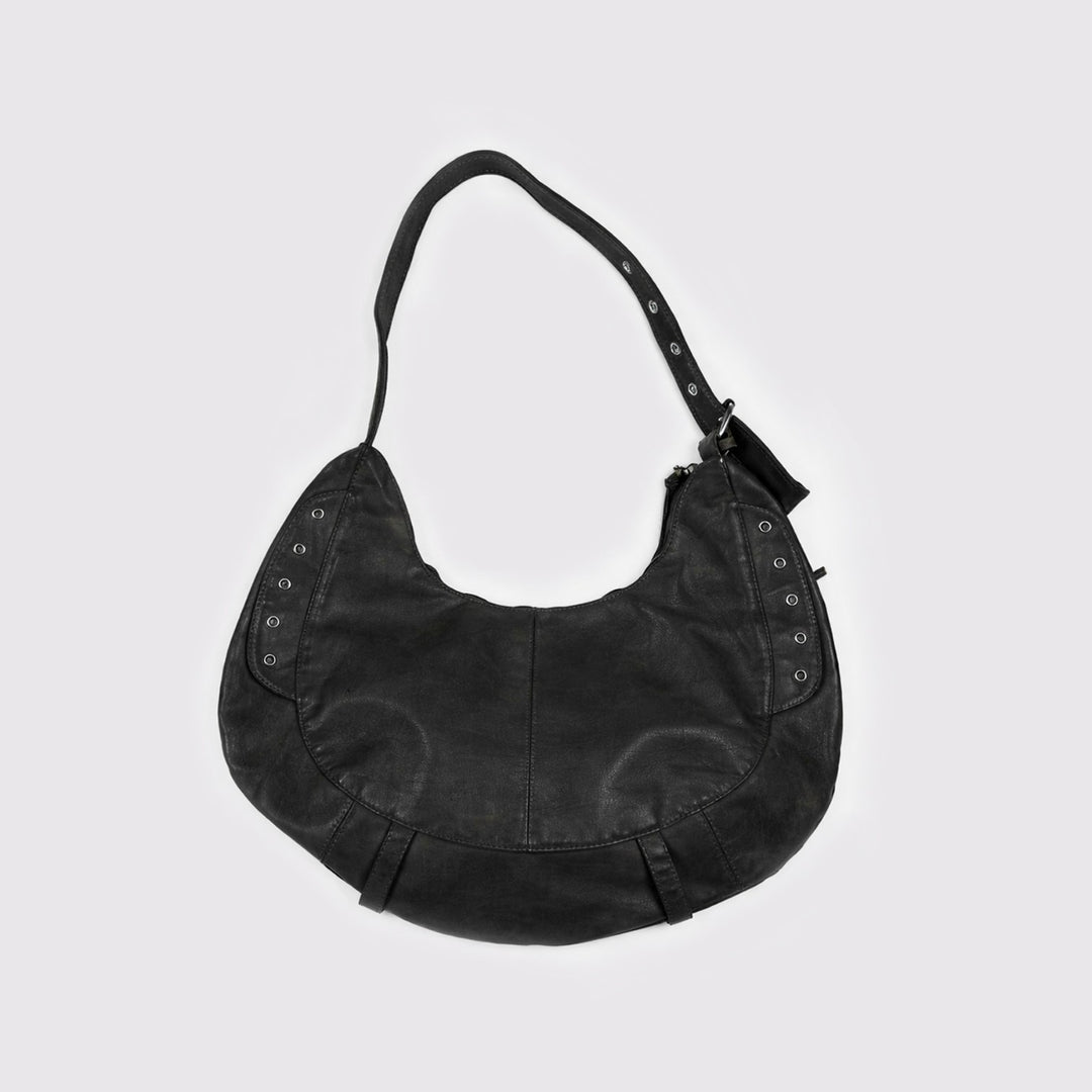 Multi-Pocket Lässige Leder Hobo Tasche