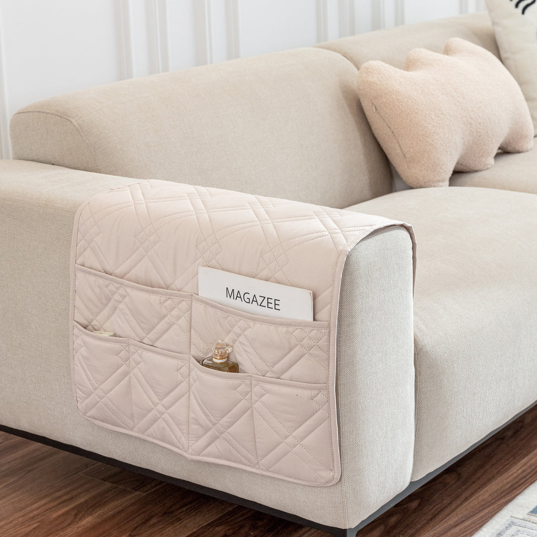 Eleganter Sofa-Organizer mit Mehrfachen Taschen Karnz
