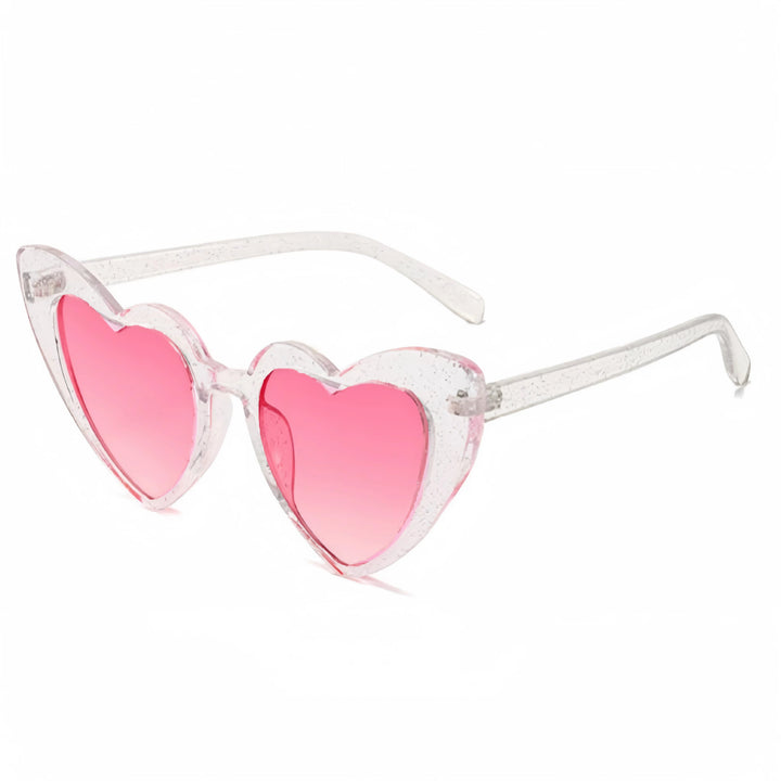 Damen Herzförmige Sonnenbrille mit UV-Schutz und hochwertiger Folienverarbeitung Karnz