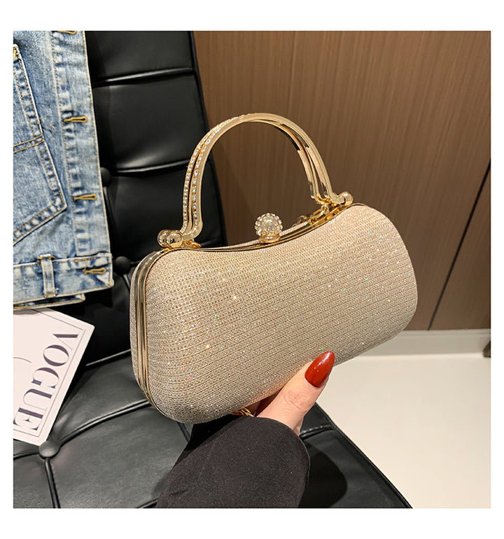 Elegante Perlen Abendhandtasche