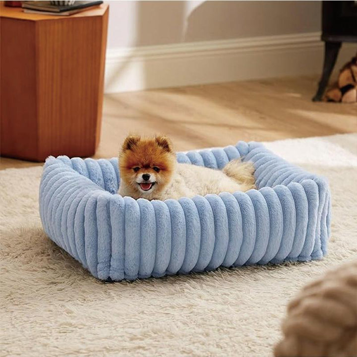 Gemütliches Plüsch-Hundebett