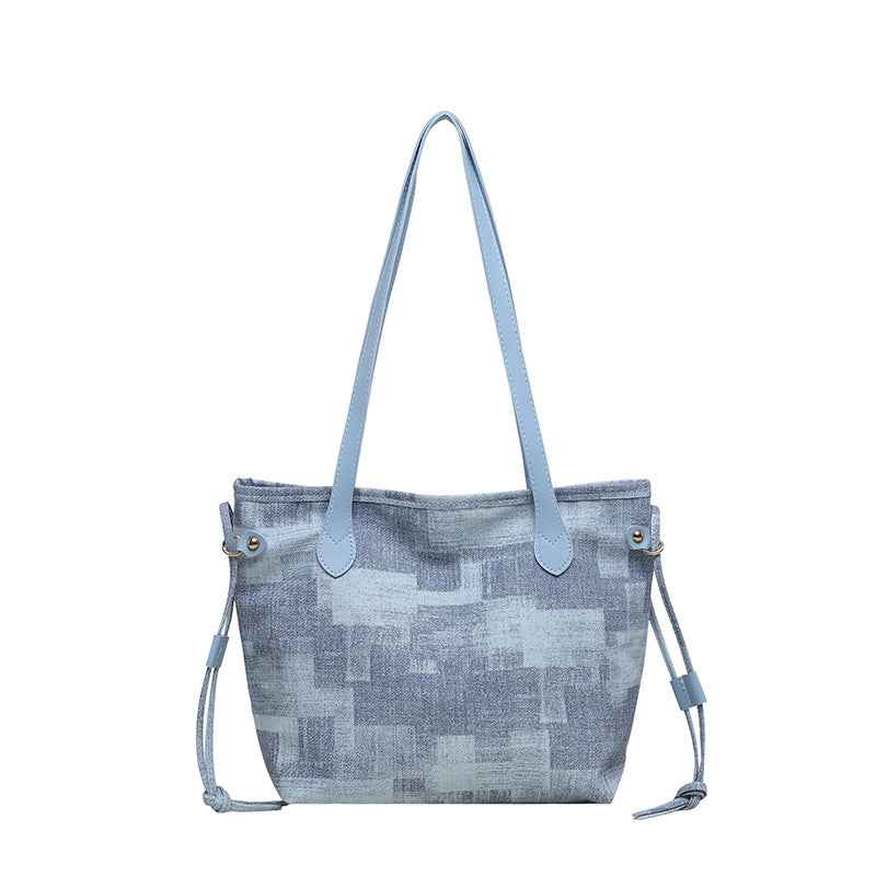 WoTextured Canvas Tote Bag Karnz