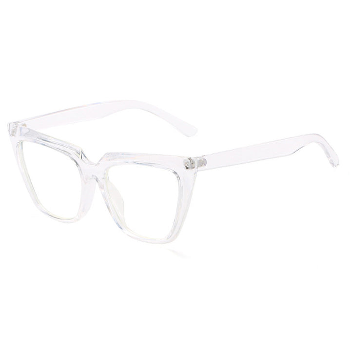 Damen Geometrische Oversized-Sonnenbrille Karnz