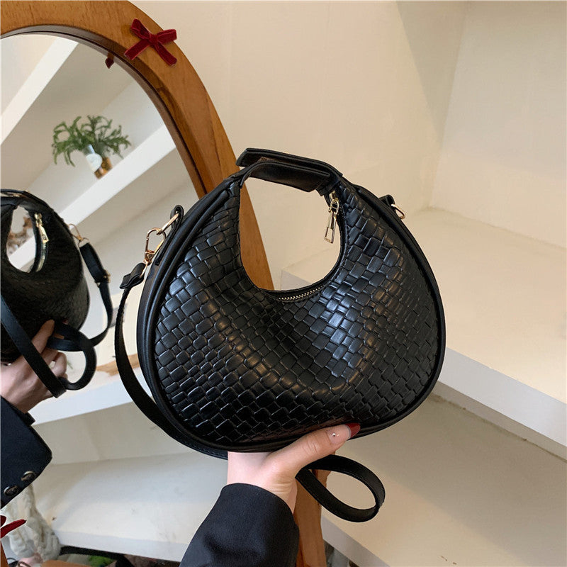 Texturierte Gewebte Crossbody Tasche Karnz