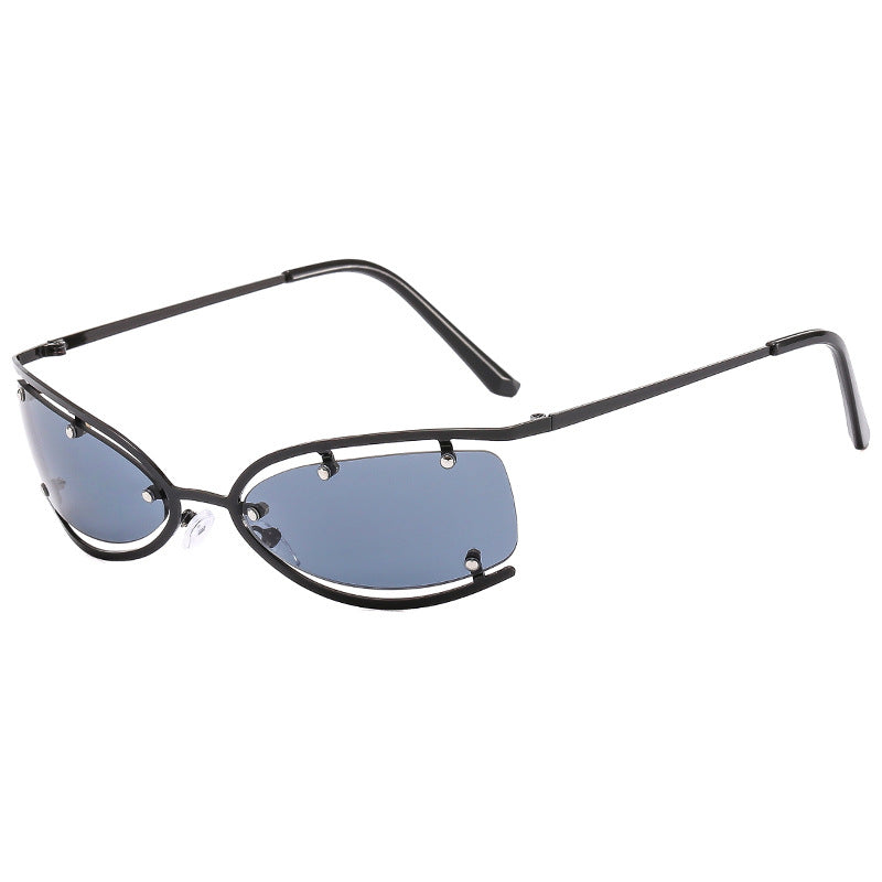 Damen Cat-Eye Sonnenbrille mit luxuriösen Akzenten und schützendem UV-Filter Karnz