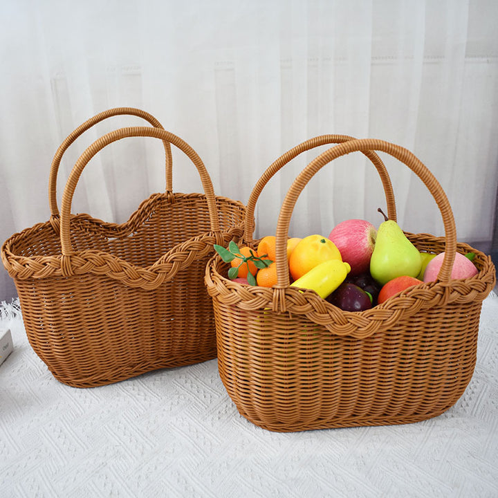 Geflochtene Woven Aufbewahrungskorb Karnz