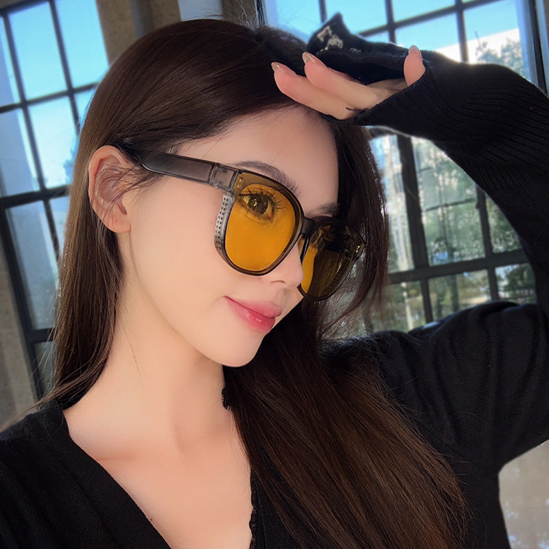 Damen Sportliche Sonnenbrille mit polarisierenden Gläsern und flexiblem Rahmen Karnz