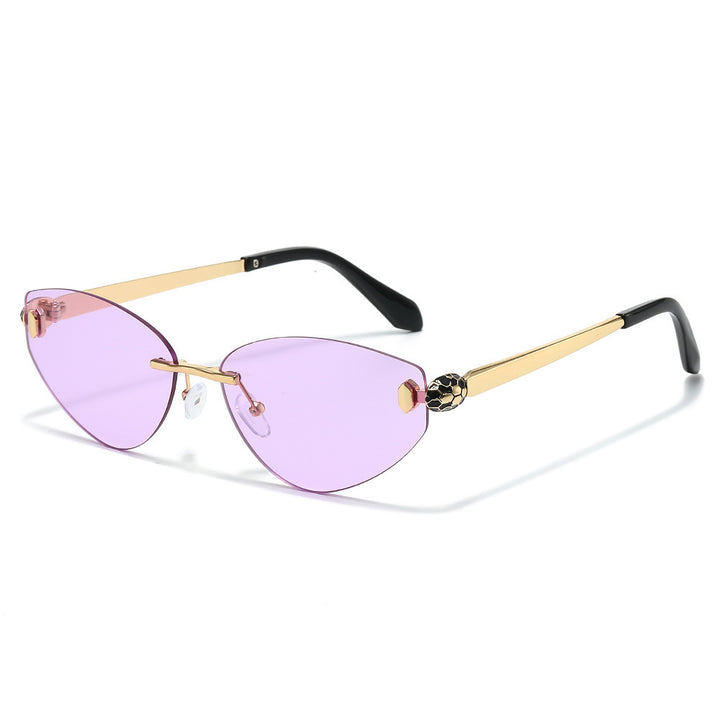 Cat-Eye Vision Shield Sonnenbrille Karnz