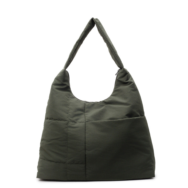 Gemütliche gesteppten Schultertasche Karnz