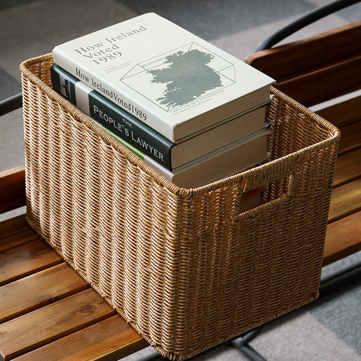 Woven Wäschelager Korb Karnz
