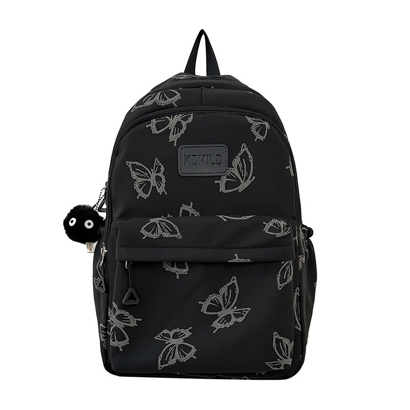 Stylischer Schmetterlingsdruck Rucksack Karnz