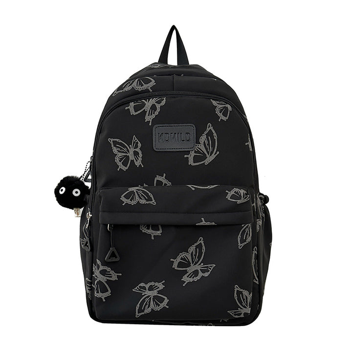 Stylischer Schmetterlingsdruck Rucksack Karnz