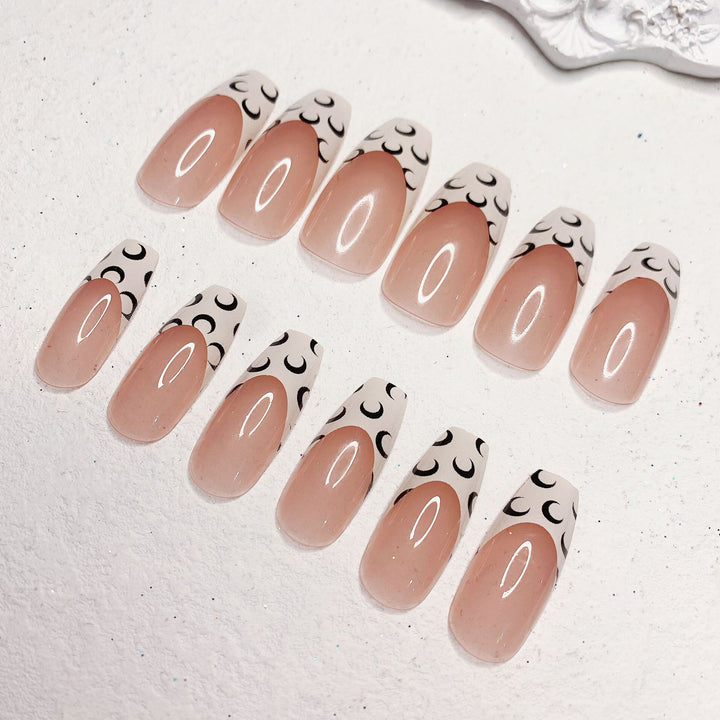 Premium Künstlerische Stiletto Nagelverlängerungen