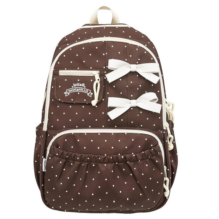 Stylische gepunktete Backpack