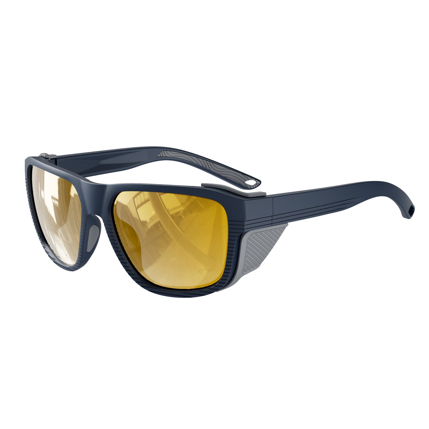 Damen Sportsonnenbrille im aerodynamischen Design mit polarisierten Gläsern Karnz