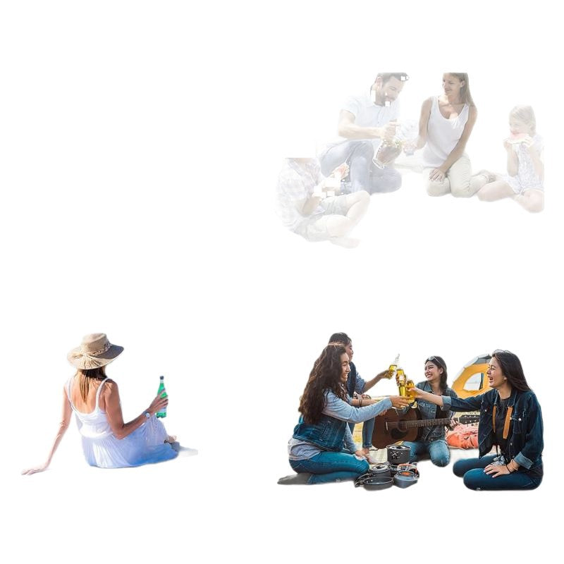 Picknickdecke mit wasserabweisendem Rücken Karnz