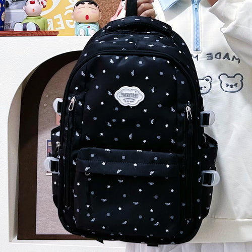 Lässiger Sternen-Print-Rucksack Karnz