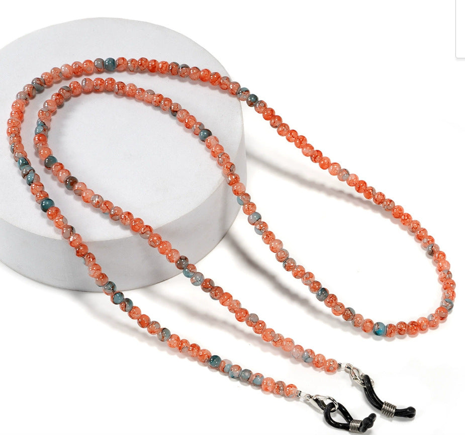 Dekorativer Perlen-Eyewear-Kette Karnz