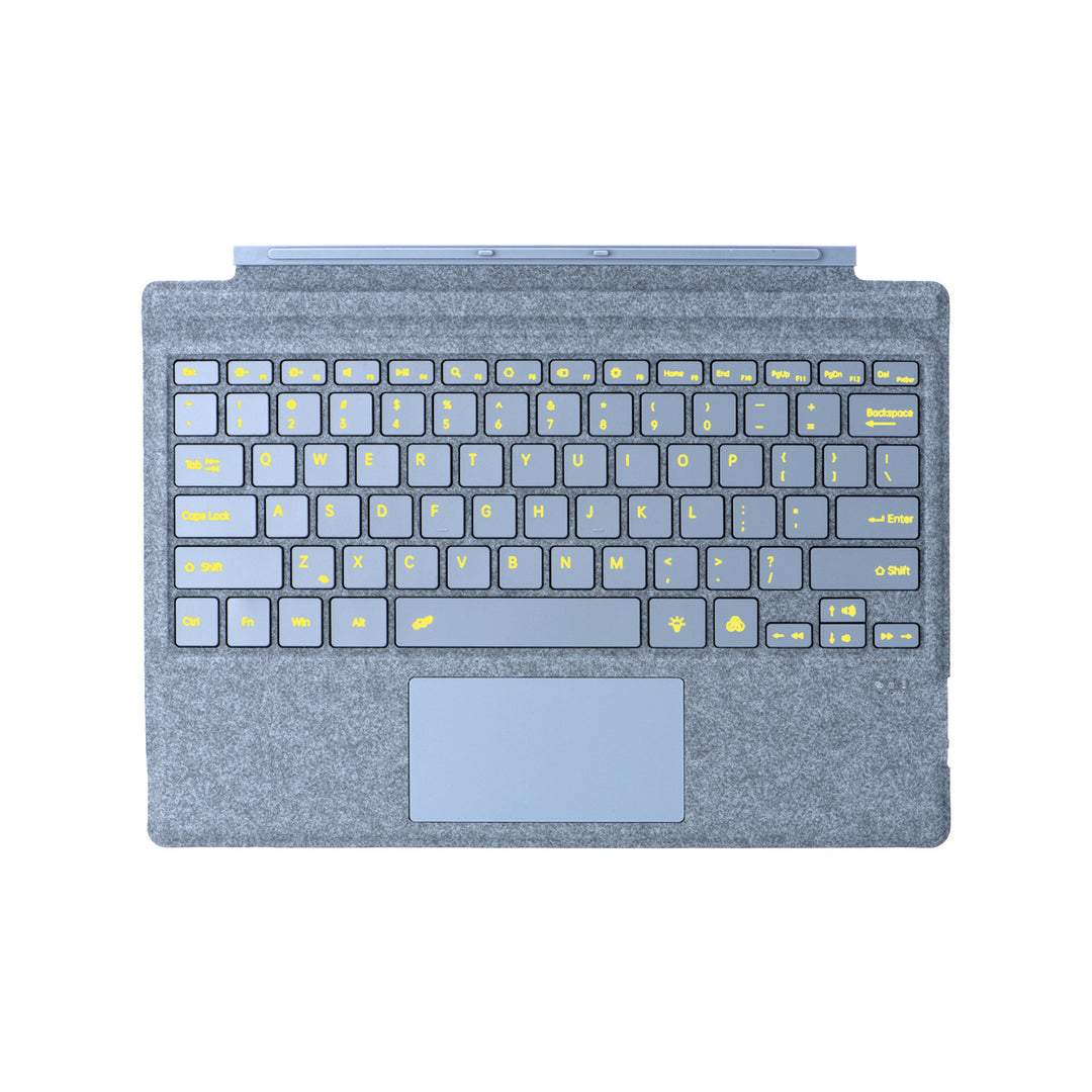 Premium Hintergrundbeleuchtete Tastatur mit Touchpad Karnz