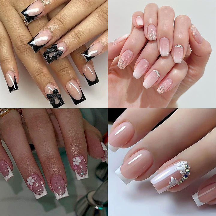 Elegante Ombre Glitter Nagel Verbesserungen Karnz