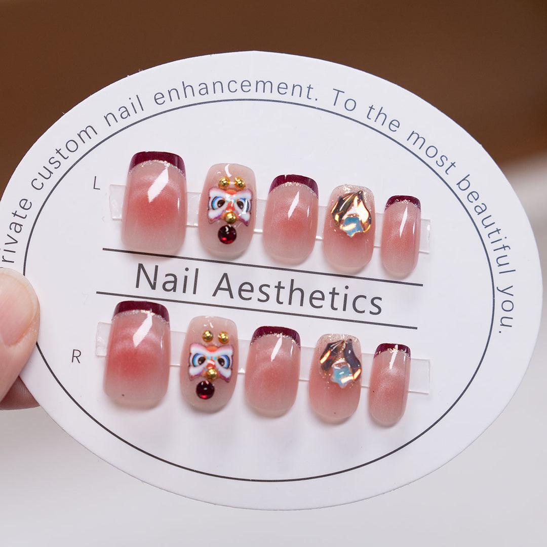 Künstlerisches Nagelvergrößerungsset