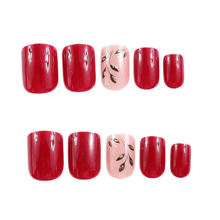 Elegante dekorative Nagelkunst Karnz