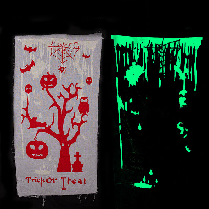 Dekoratives Halloween Leuchtendes Stoffbanner Karnz