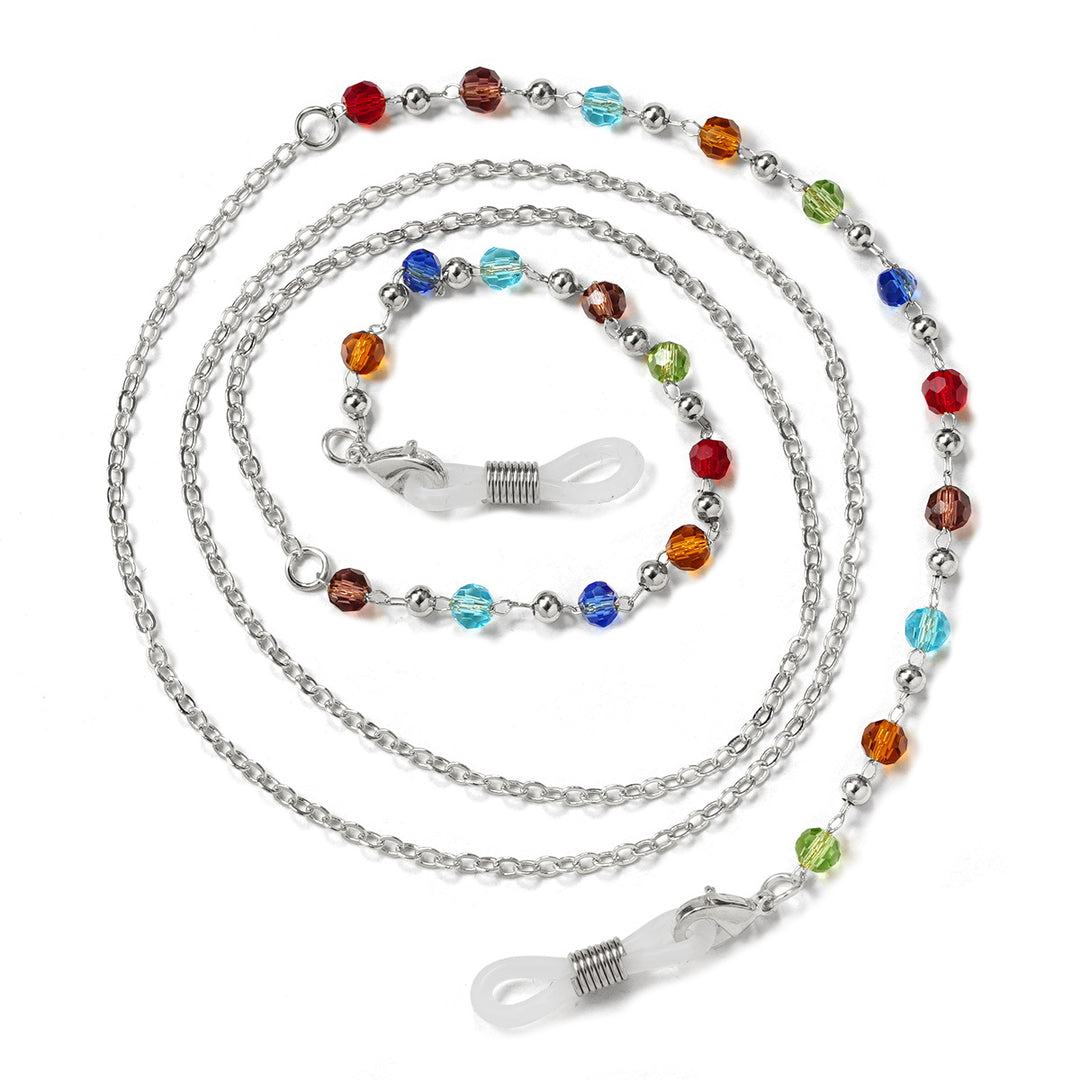 Farbige Perlen Brillen Kette Karnz 1786688581