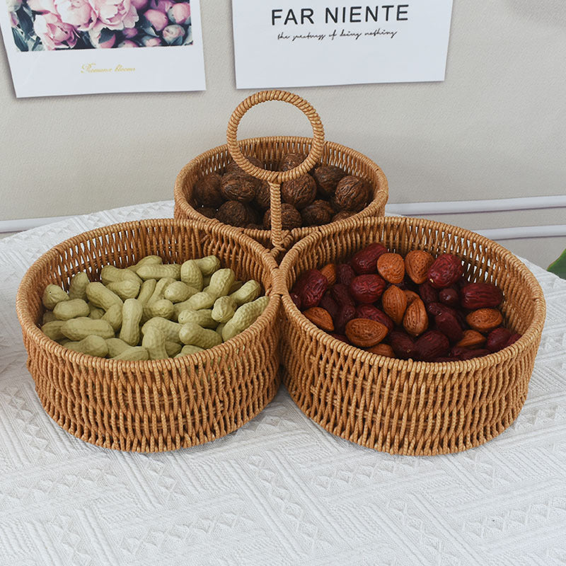 Mehrzweck-gewebte Aufbewahrungskorb-Set Karnz