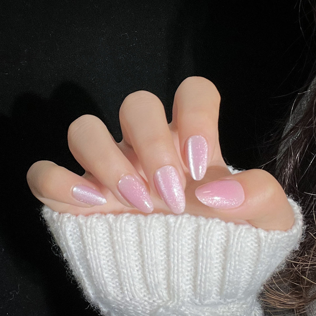 Glitzerndes Press-On-Nagelset