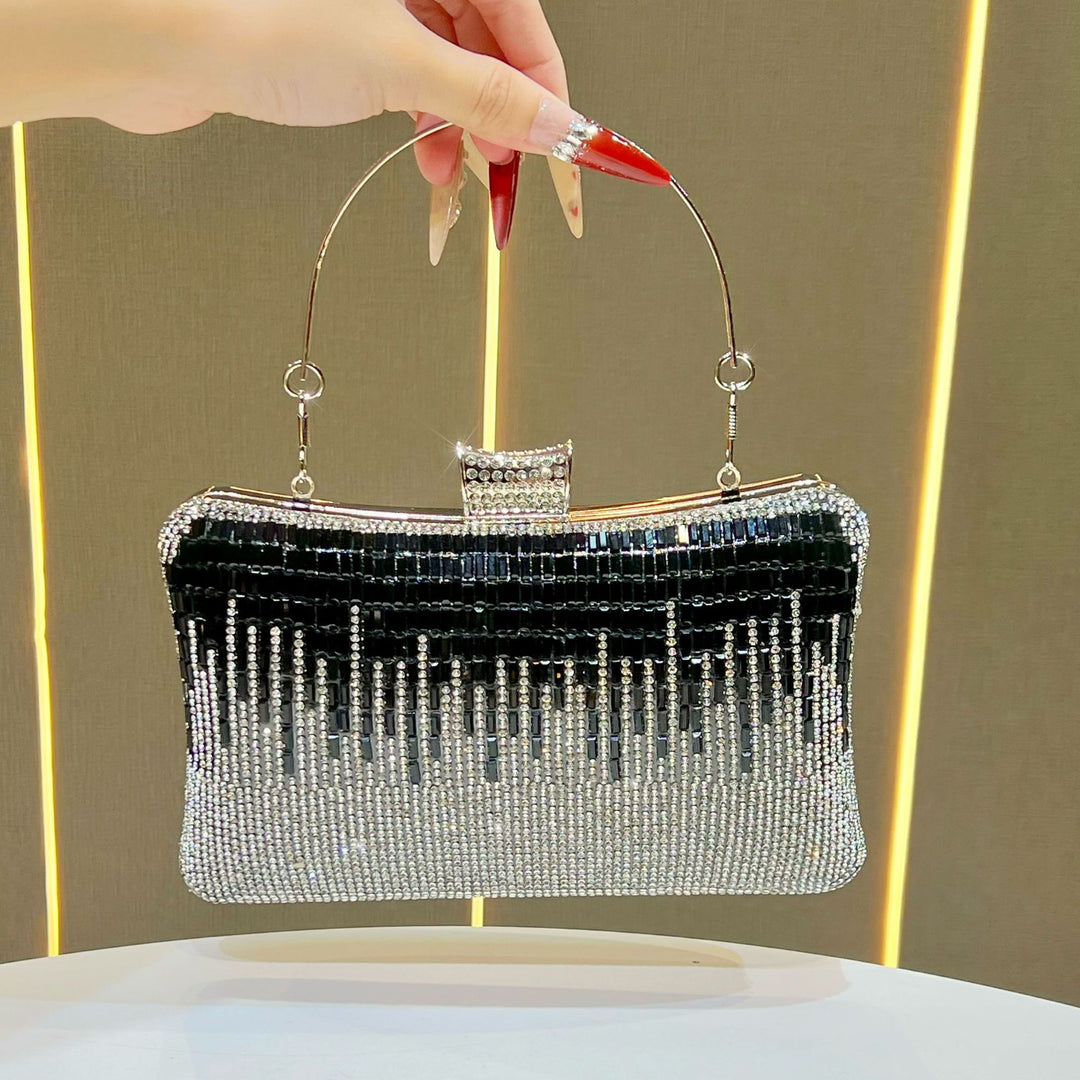 Dekorative Kristall Clutch