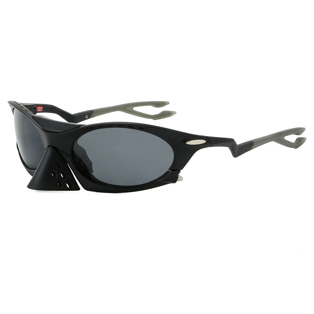 Damen Sportliche Multifunktions-Sonnenbrille Karnz