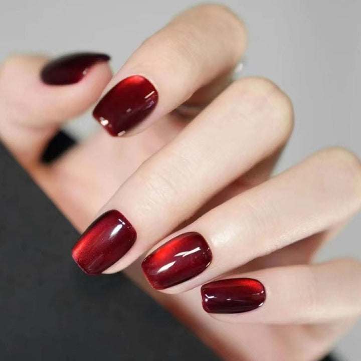 Glänzendes Gel Nagelkunst