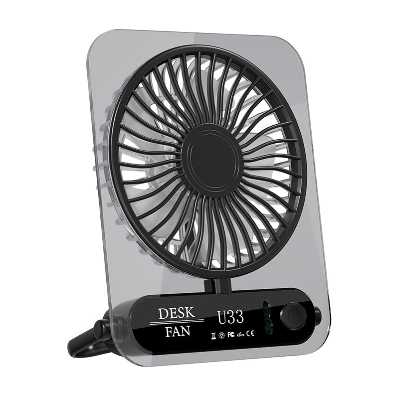 Damen tragbarer Desktop Ventilator mit flexibler Neigung Karnz