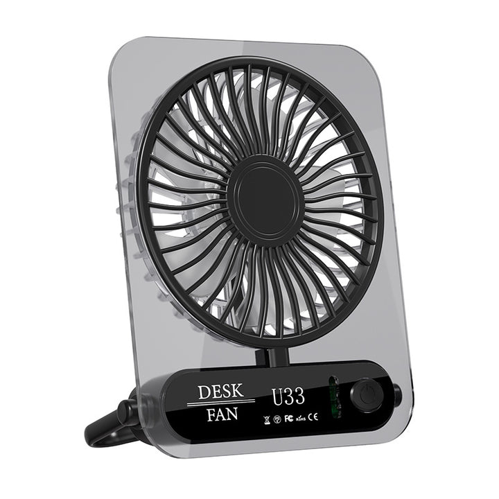 Damen tragbarer Desktop Ventilator mit flexibler Neigung Karnz