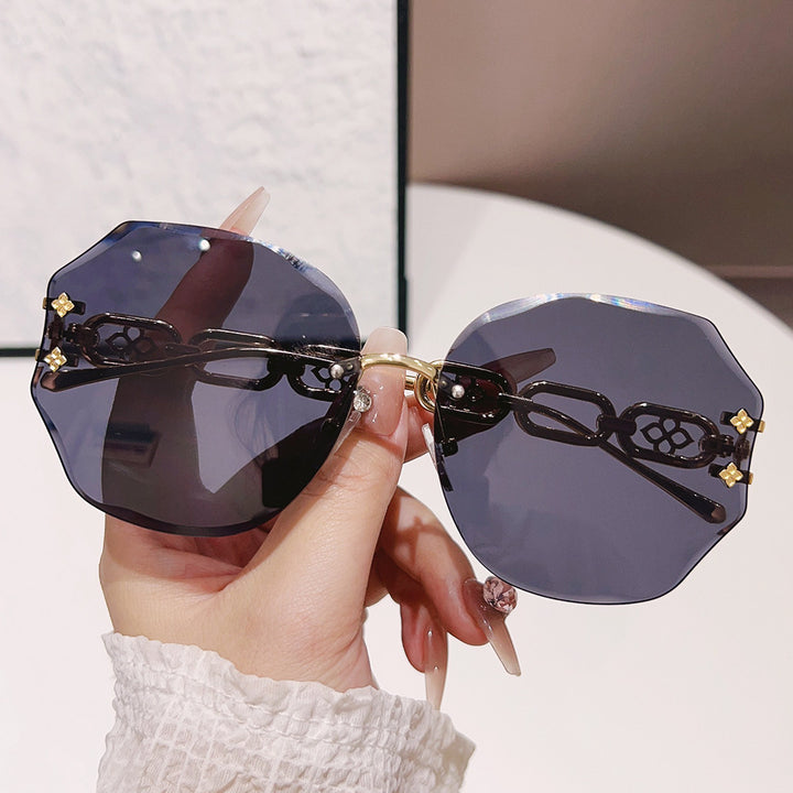 Elegante Übergroße Achteckige Sonnenbrille Karnz