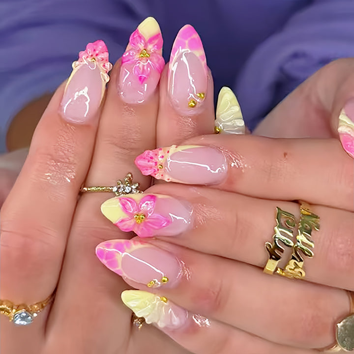 Premium Press-On Nagelkunst Set